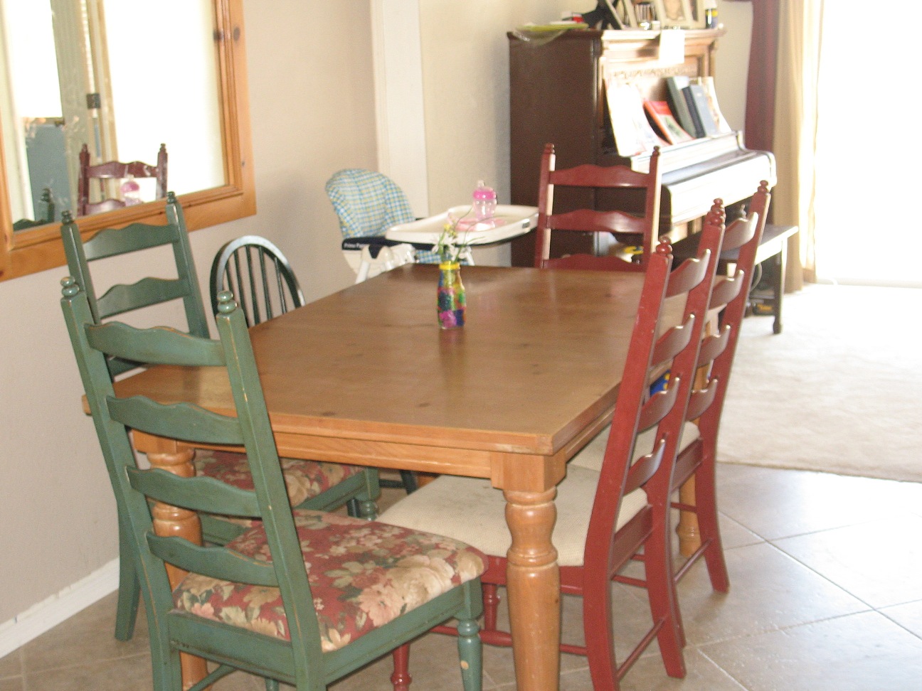 My kitchen table (after)