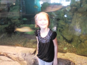 A little blurry, but Grace and the Fish Tank